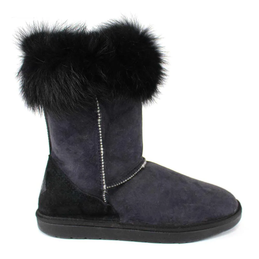 Botte ugg femme noir online